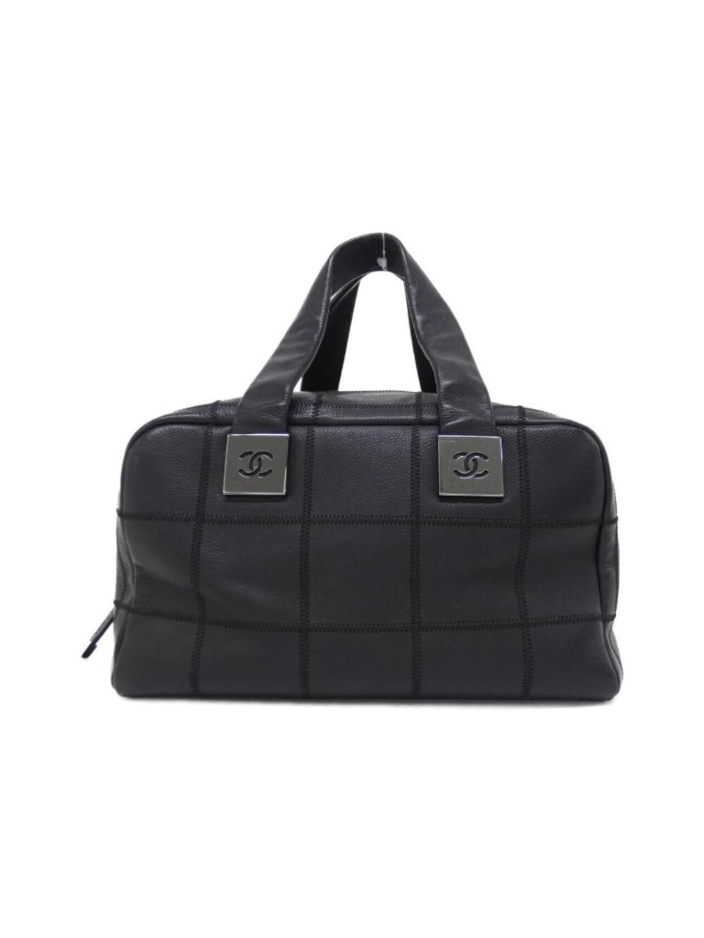 Chanel Vintage Bag Handbag Black